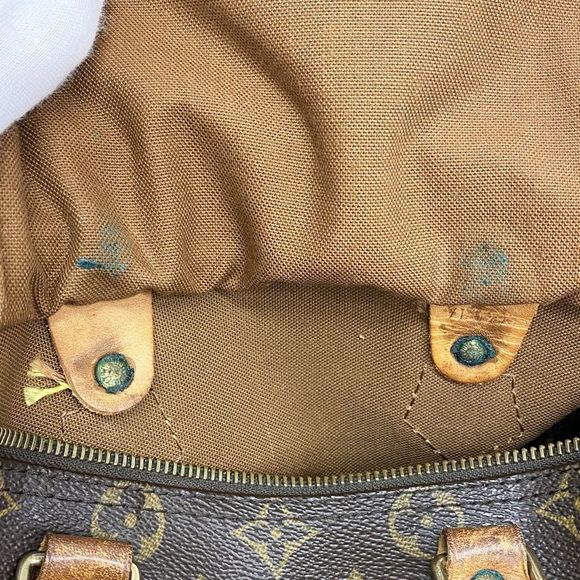 Louis Vuitton Handbag Monogram Speedy 25 M41109 Brown Ladies - Picture 9 of 10